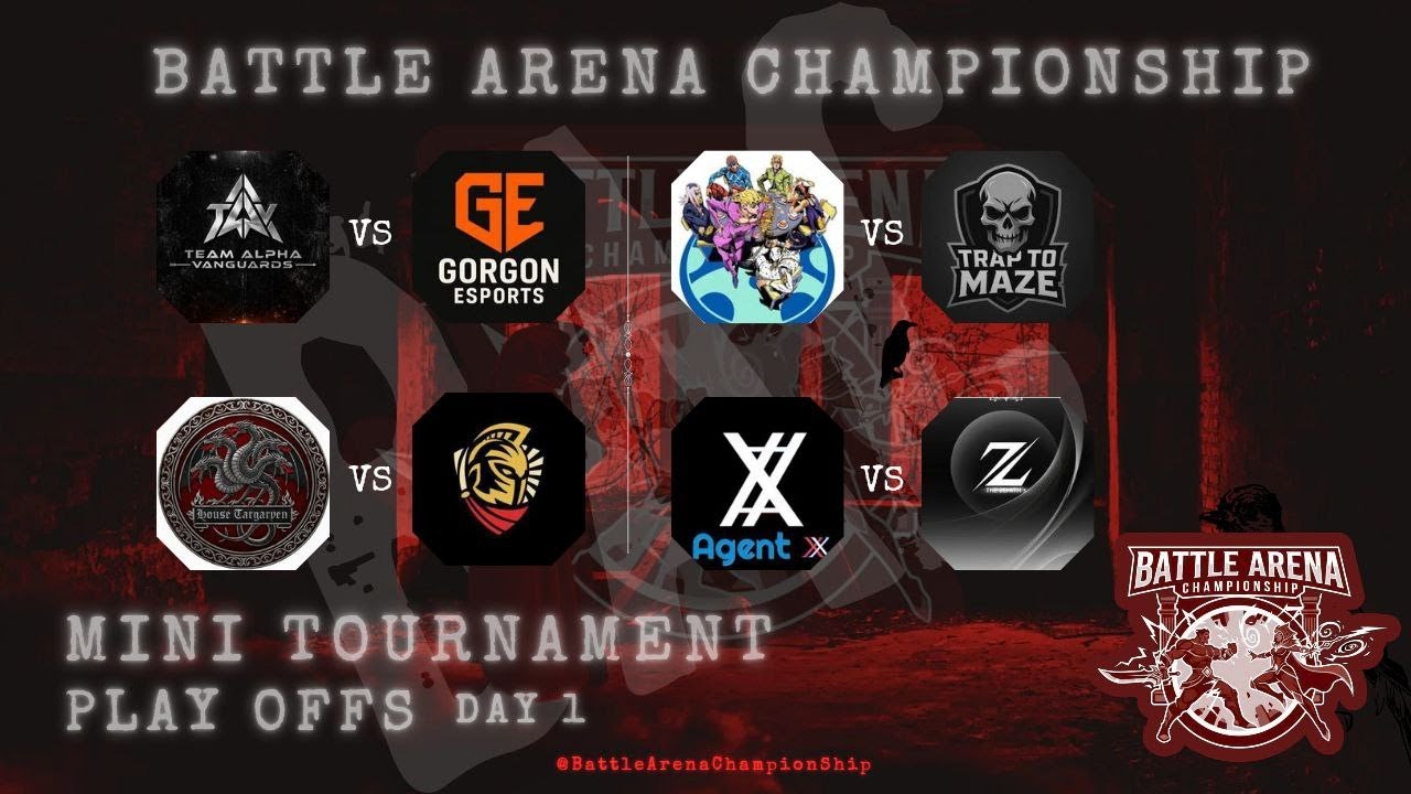 Battle Arena Championship Play Off Day 3 Matchs