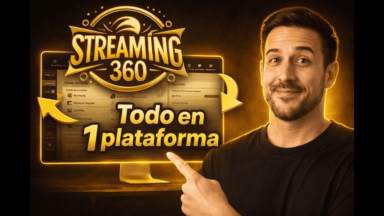 Streaming 360: Aprende a usar la plataforma paso a paso (SIN ENREDARTE)