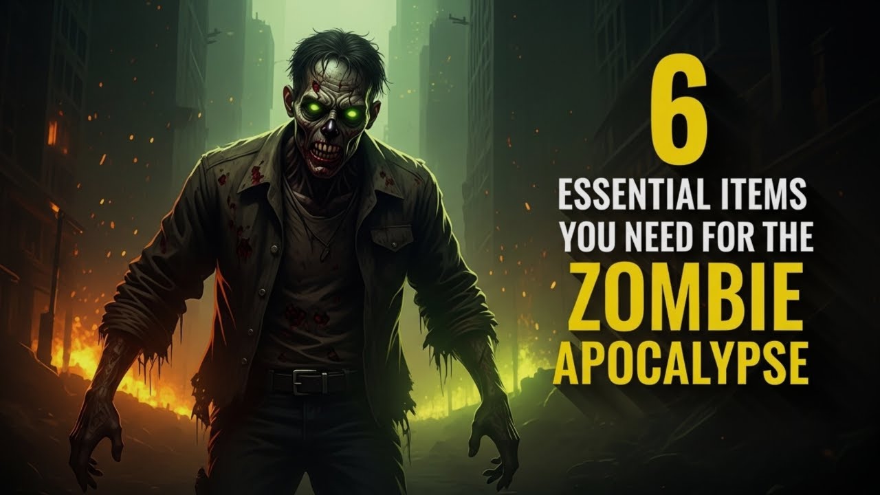 6 Essential Items You Need for the Zombie Apocalypse