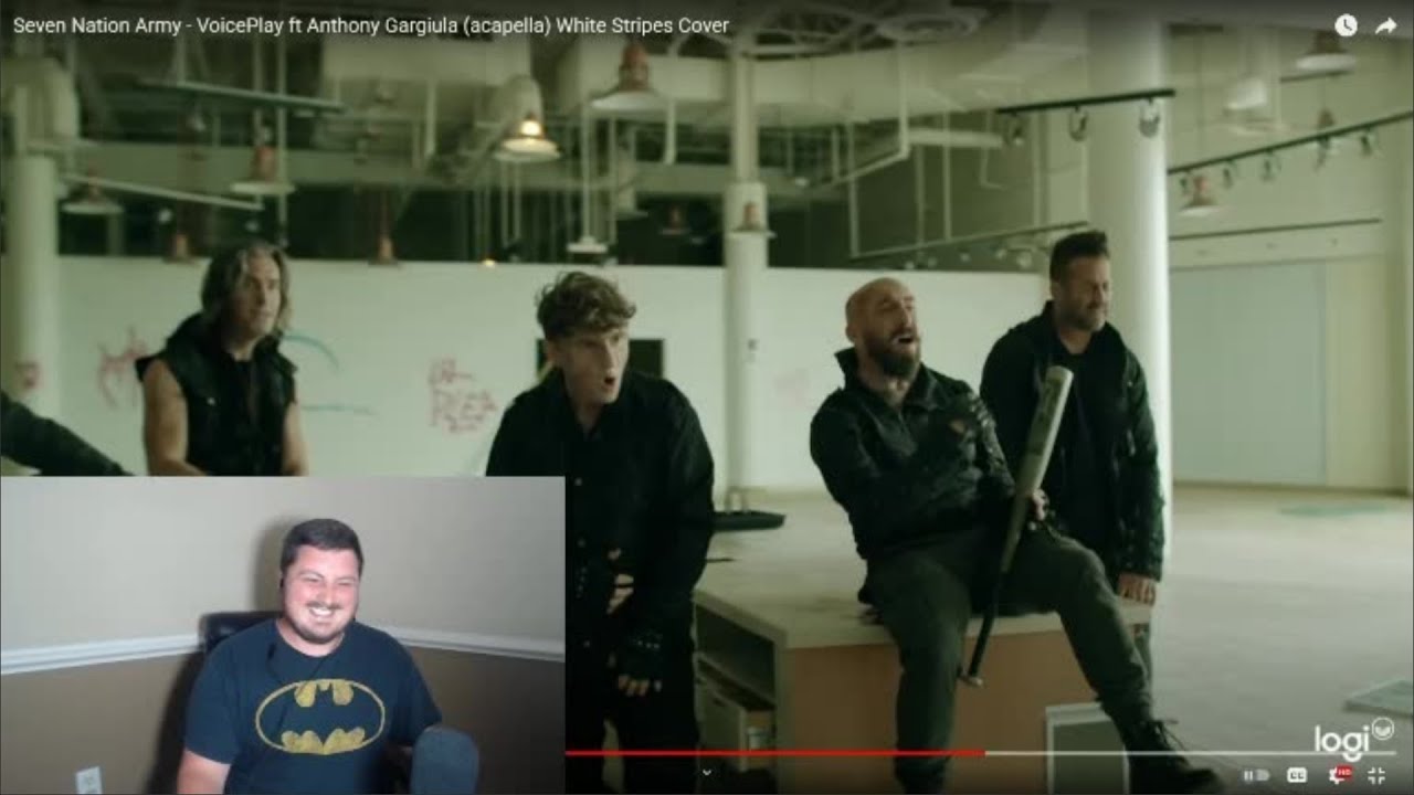 Alt. Rock Fan Reacts to Voiceplay's Seven Nation Army Cover