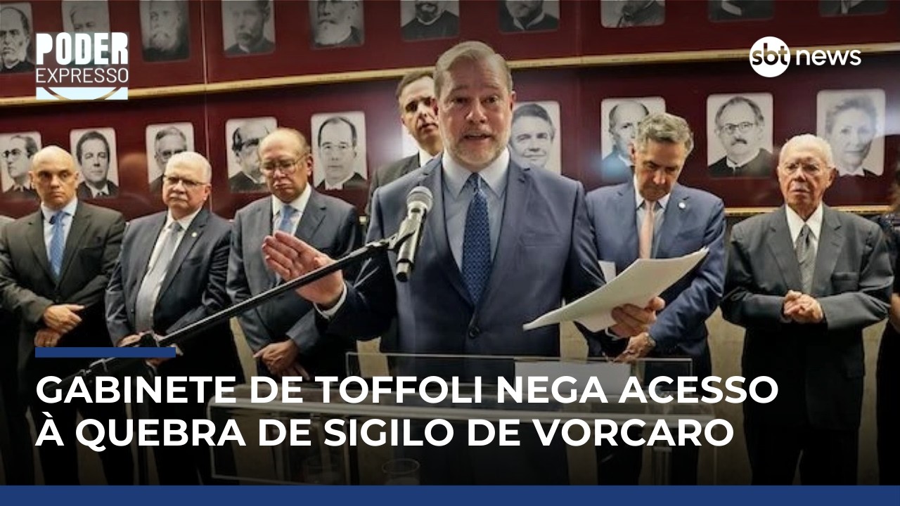 Toffoli diz que nunca teve acesso à perícia de celulares de Vorcaro enquanto relator |#PoderExpresso