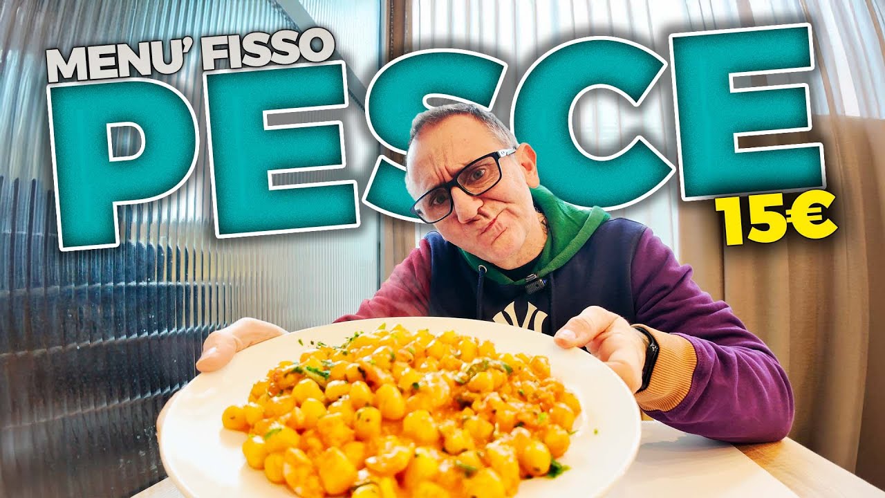 Provo Menù fisso di PESCE a SOLI 15€!