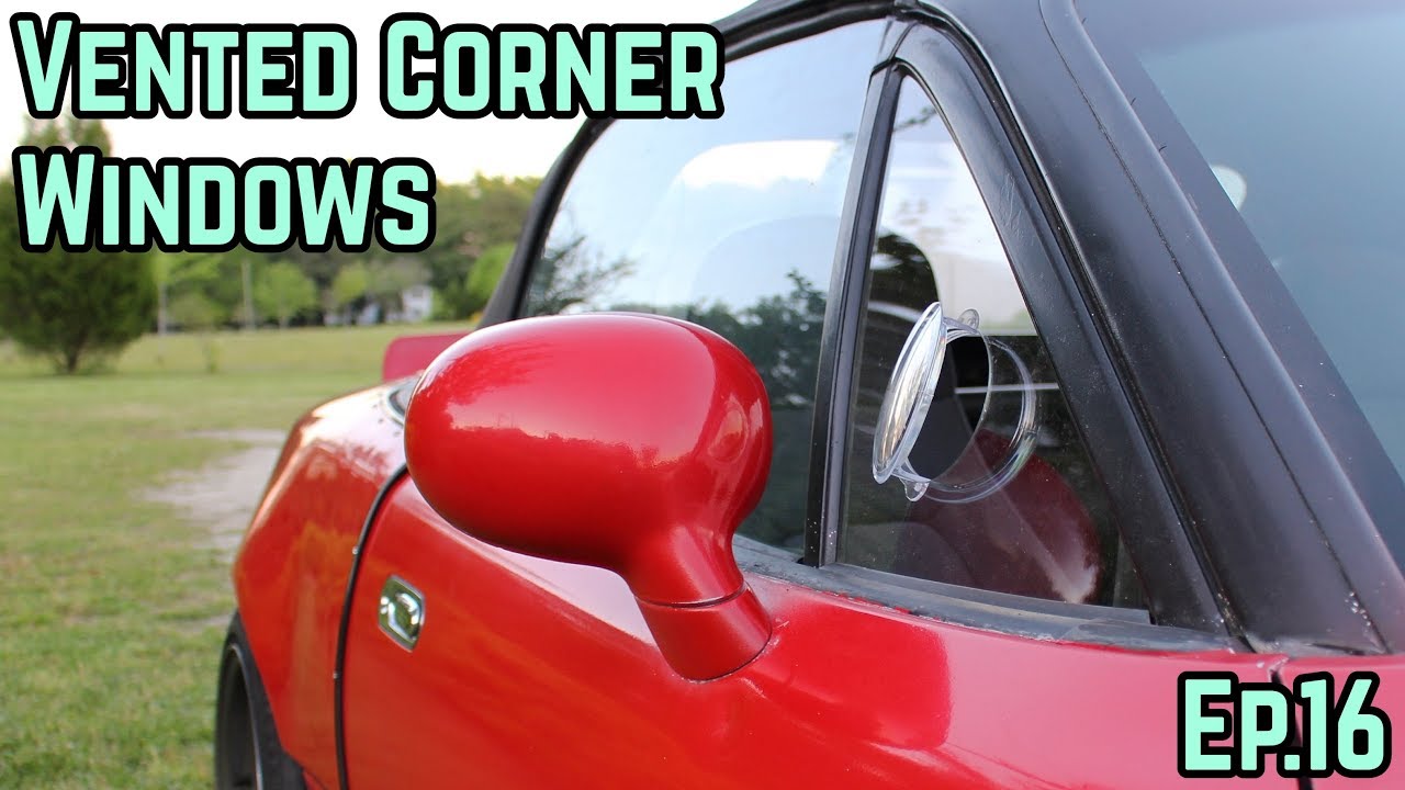 Plastic Race Windows! : MX-5 Miata Na Drift Build Ep.16