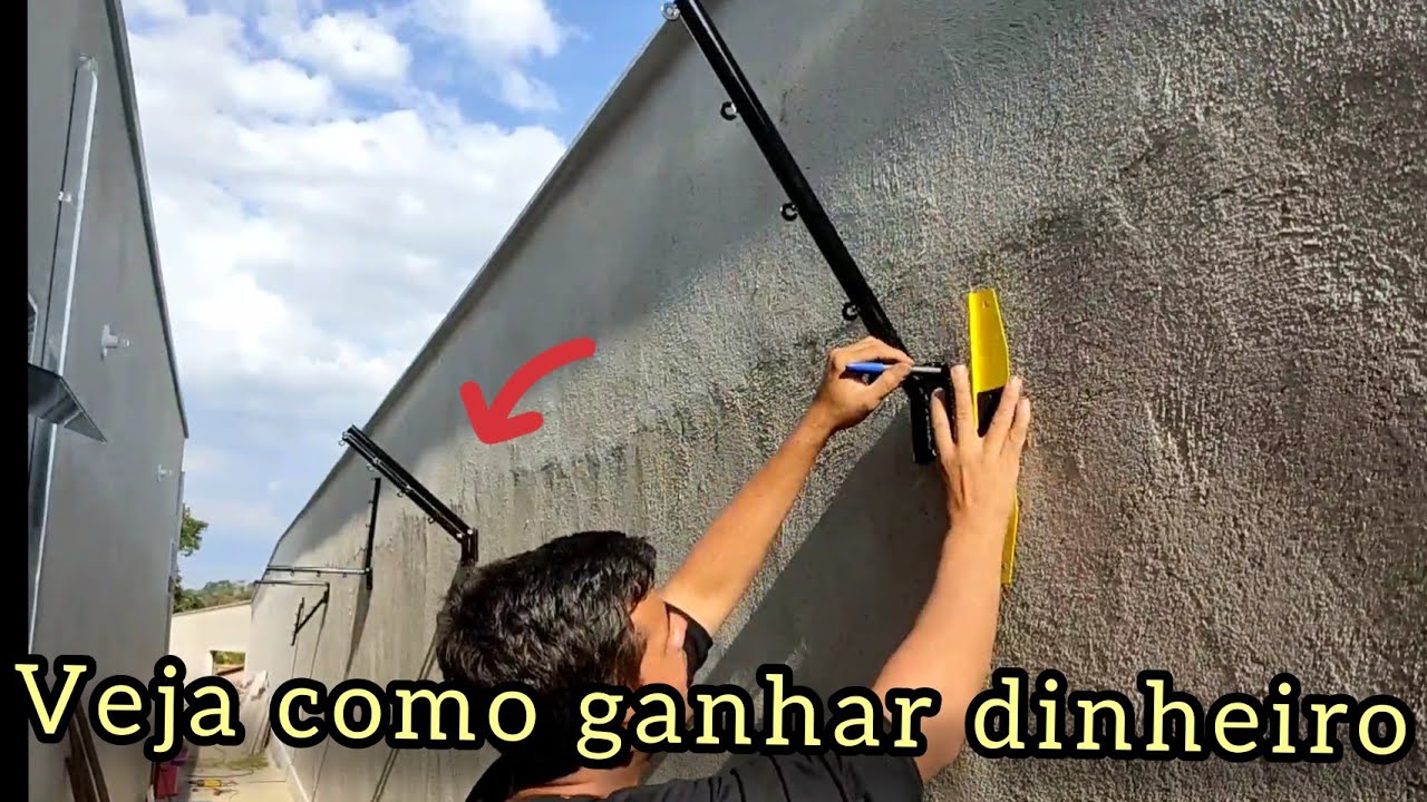 como fazer varal retratil passo a passo