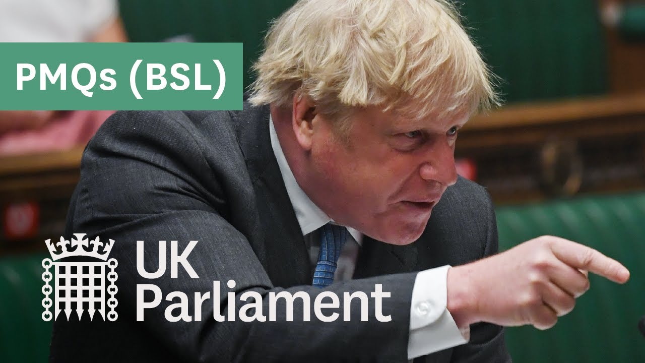 Prime Minister's Questions with British Sign Language (BSL) - 19 May 2021