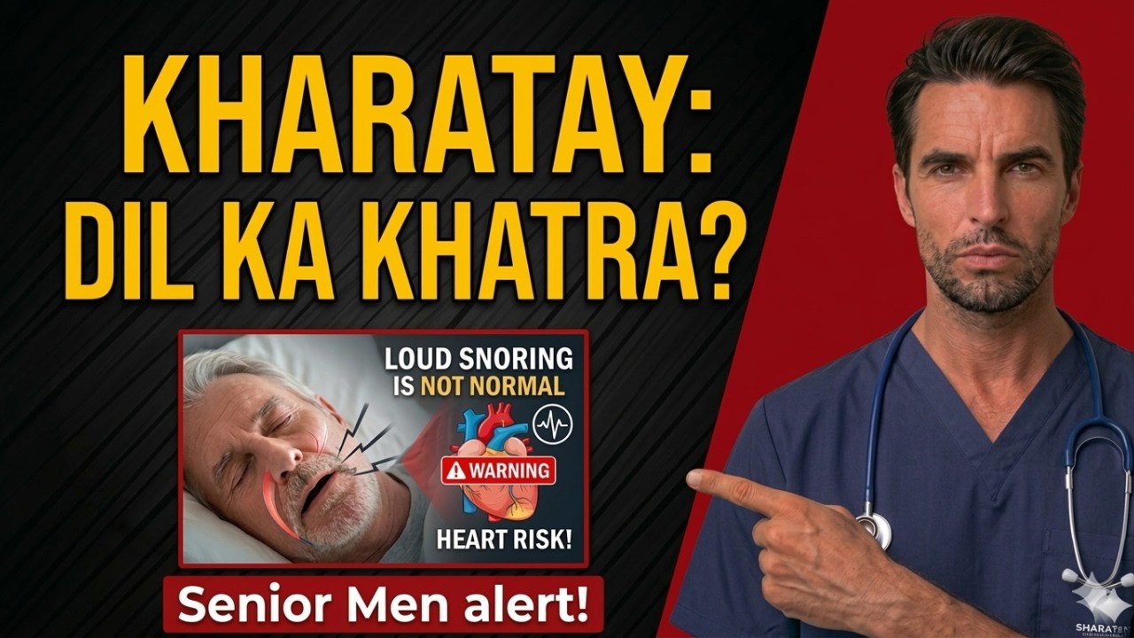 Senior Men: That Loud Snoring Is NOT Normal — It's a Hidden Sign Your Heart Is in Danger