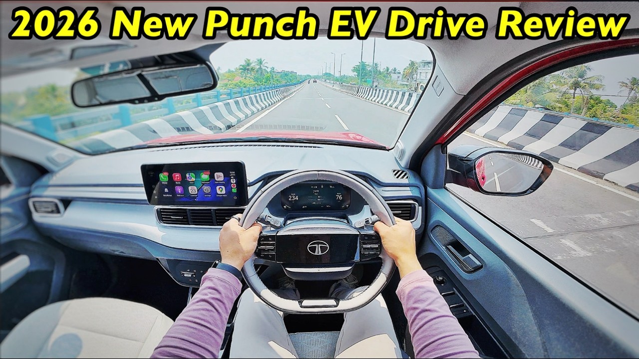 2026 Tata Punch Electric Drive Review New Features ⚡️@Aayushssm