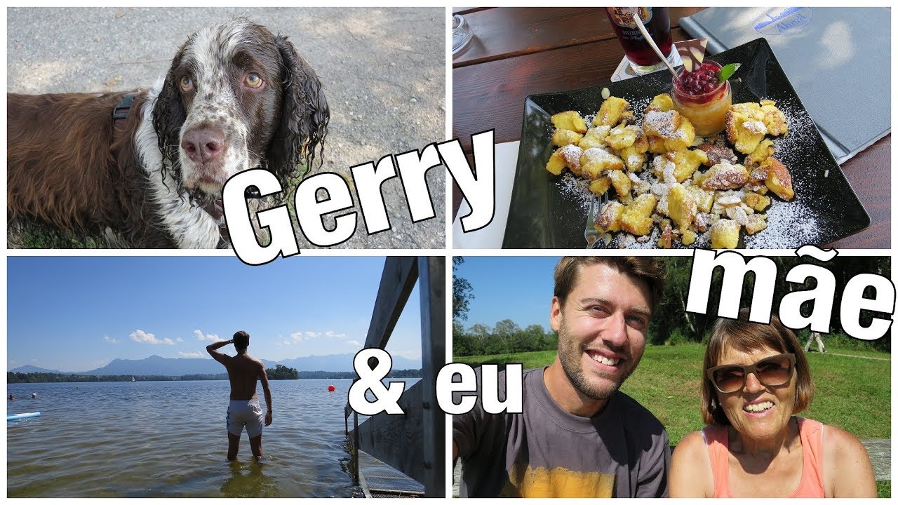 Um dia de verão com minha mãe e o Gerry | Staffelsee na Baviera