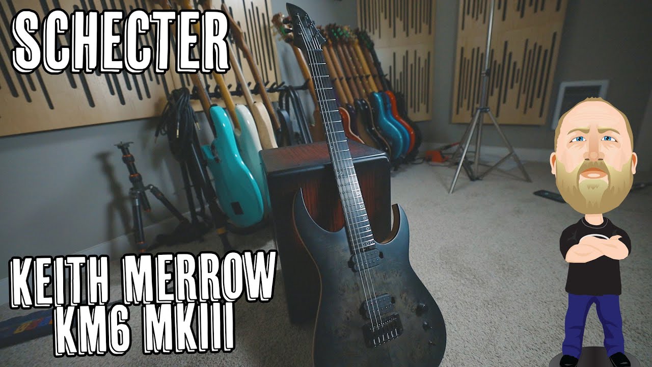 Schecter Keith Merrow KM6 mkIII Artist - Demo