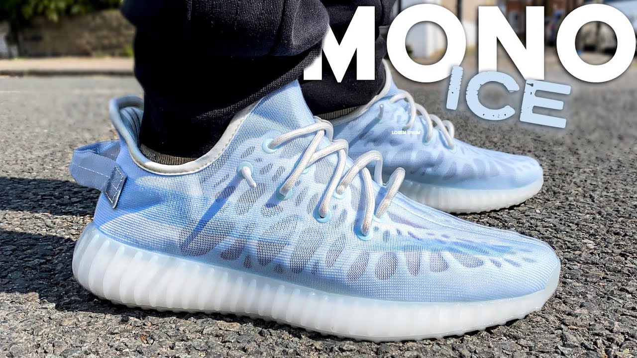 YEEZY BOOST 350 V2 MONO ICE Early Review, Unboxing & On-Foot - BEST EVER?!