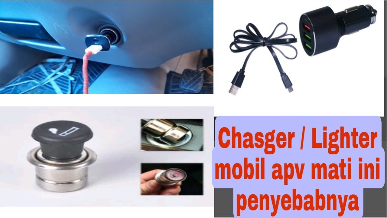 Penggantian sekring lighter mobil apv putus
