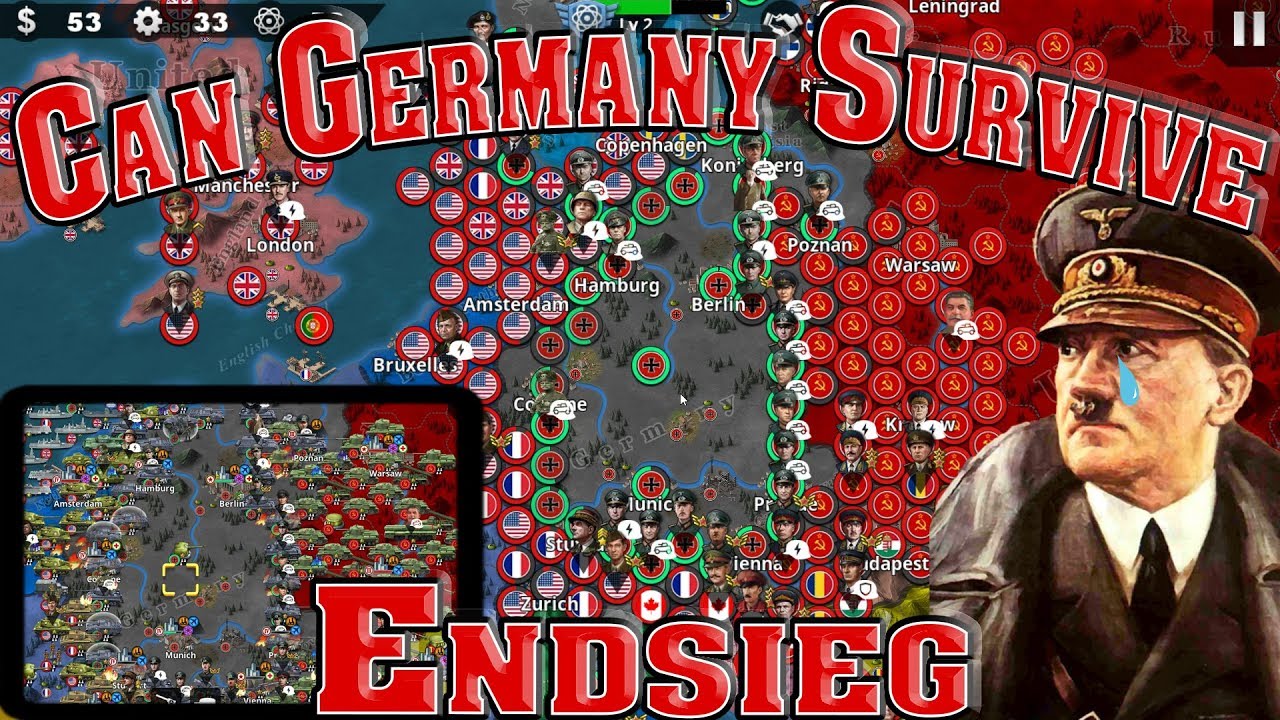 Endsieg With Our Backs To Berlin #1 On Deadly Ground; Great Patriotic War Mod