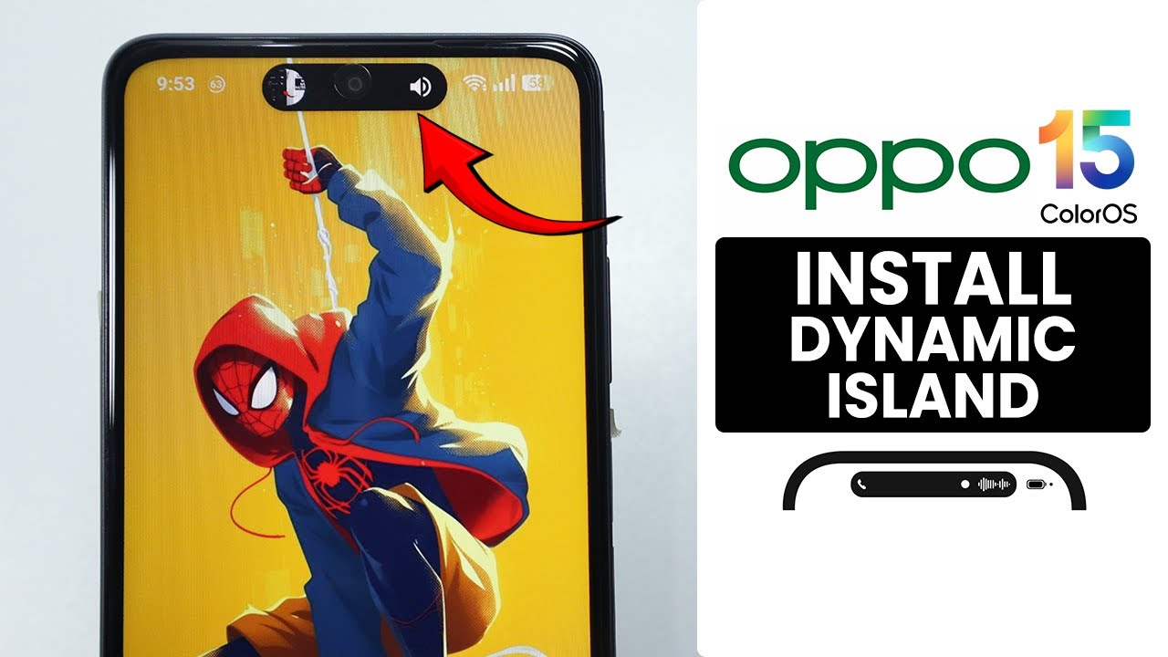 How to Install Dynamic Island on ANY Oppo Phone - Dynamic Island Setting