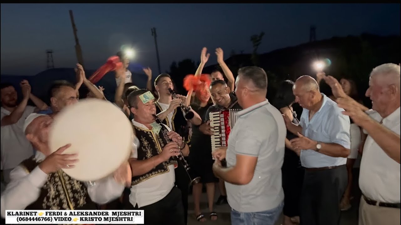 TRADITA SHQIPTARE DAJA CON ORKESTREN TEK DHENDRI 🔥KLARINET FERDI & ALEKSANDER MJESHTRI (4K)