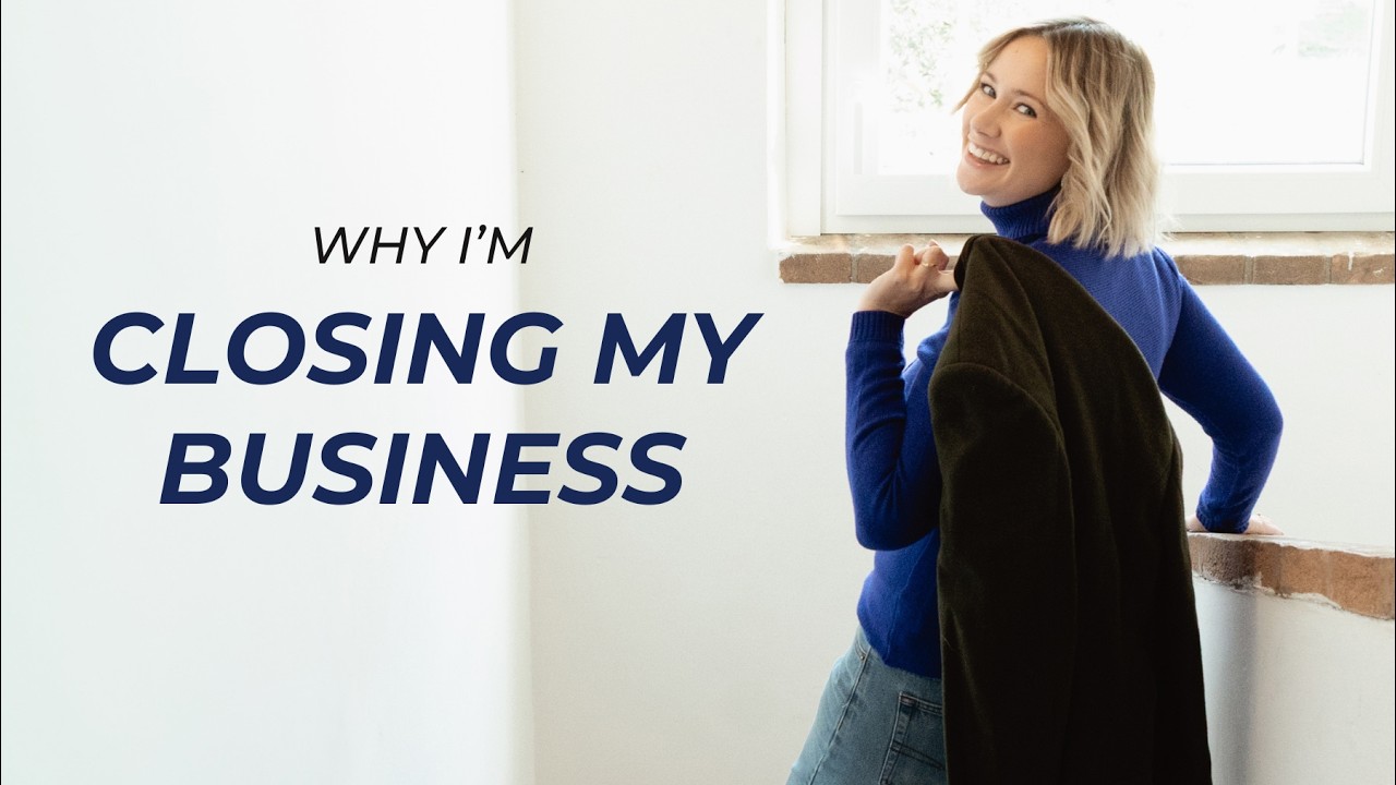 Why I'm closing my business after 9 years