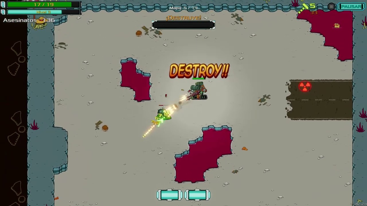 Gunbot Diplomacy: Blast Off - El Bullet Heaven que Quiere Superar a Vampire Survivors y Brotato.