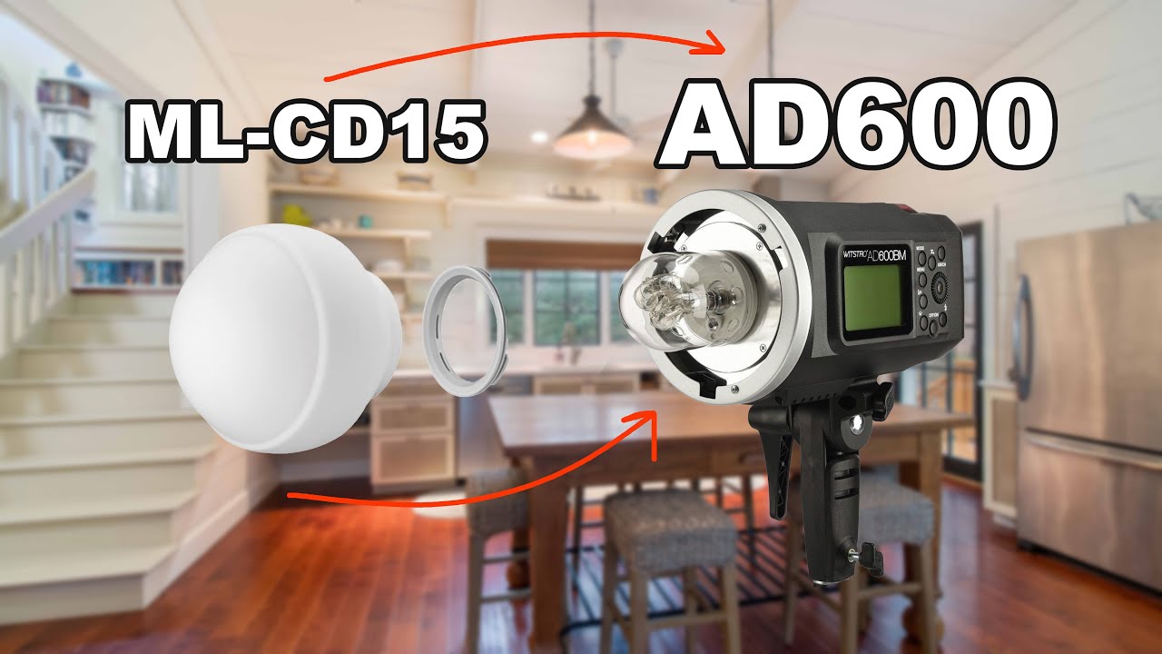 Godox ML-CD15 With Godox AD600 With Flambient Tutorial