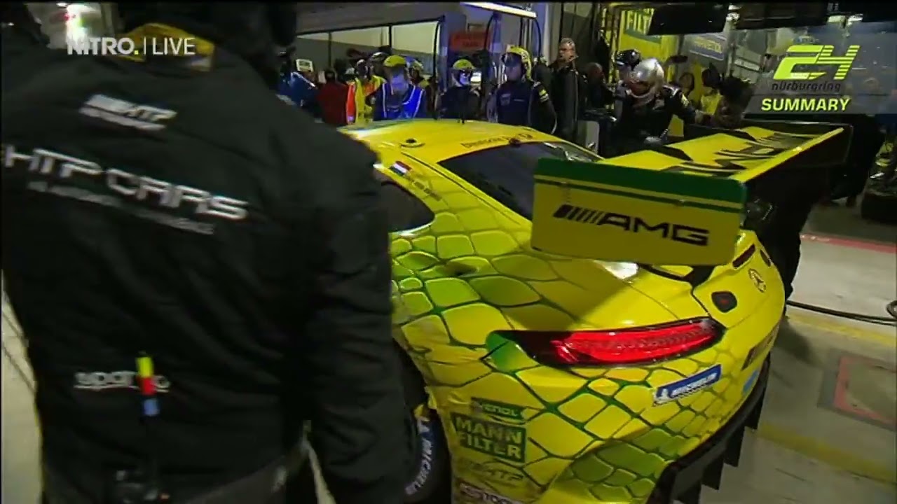 24h Nürburgring 2018 - NITRO - 08 Rennen - Die Nacht Teil 2 (01.00 - 05.30 Uhr)