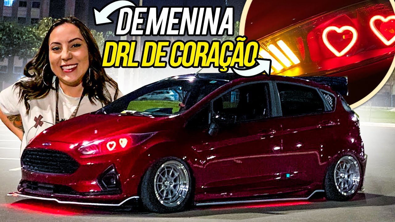NEED FOR SPEED NA VIDA REAL, FIESTA REBAIXADO E DE MENINA!