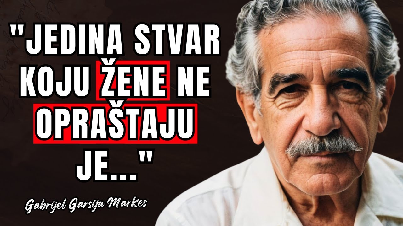 Gabrijel Garsija Markes: Citati nobelovca koji ostavljaju bez daha