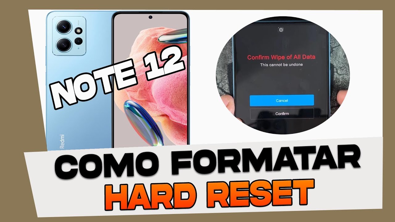 Como Formatar e Fazer Hard Reset no Xiaomi Redmi Note 12