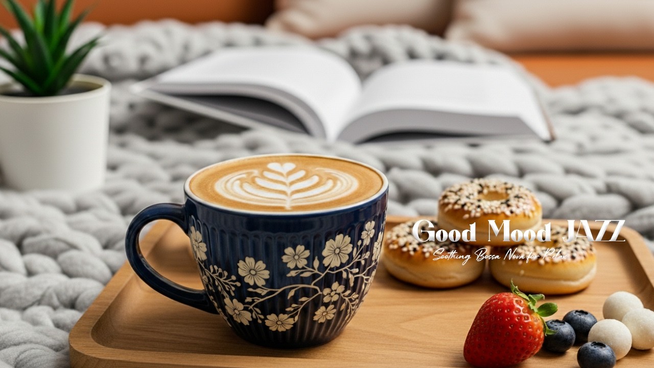 Delicate Winter Jazz❄️ Elegant Coffee Music & Relaxing Bossa Nova Piano for Chill & Positive Energy