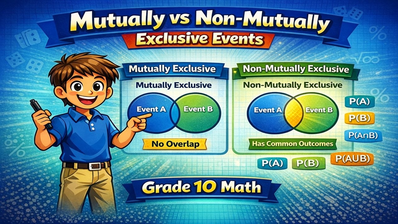 Mutually and Non-Mutually Exclusive Events | Grade 10 Math (Tagalog)