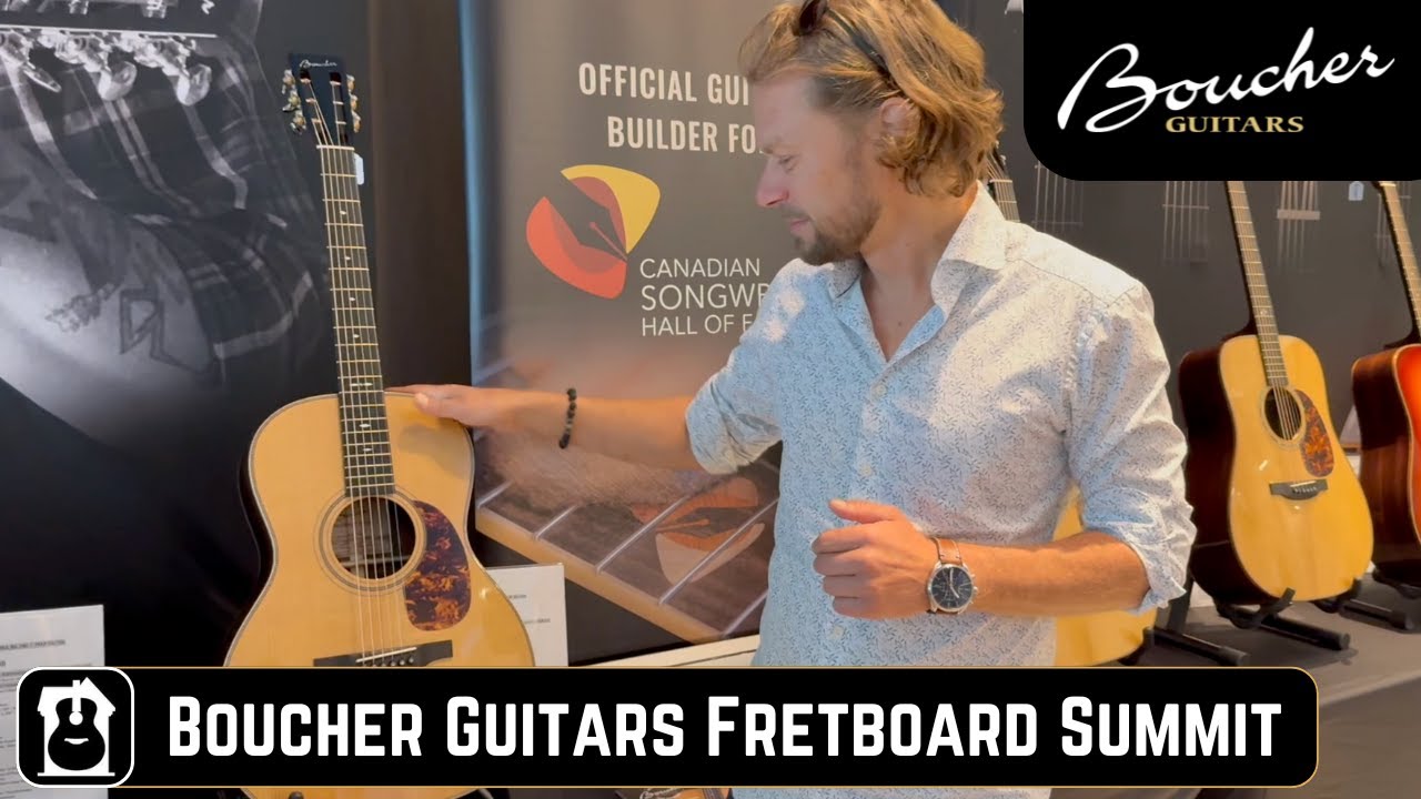 Boucher Guitars at The Fretboard Summit 2025
