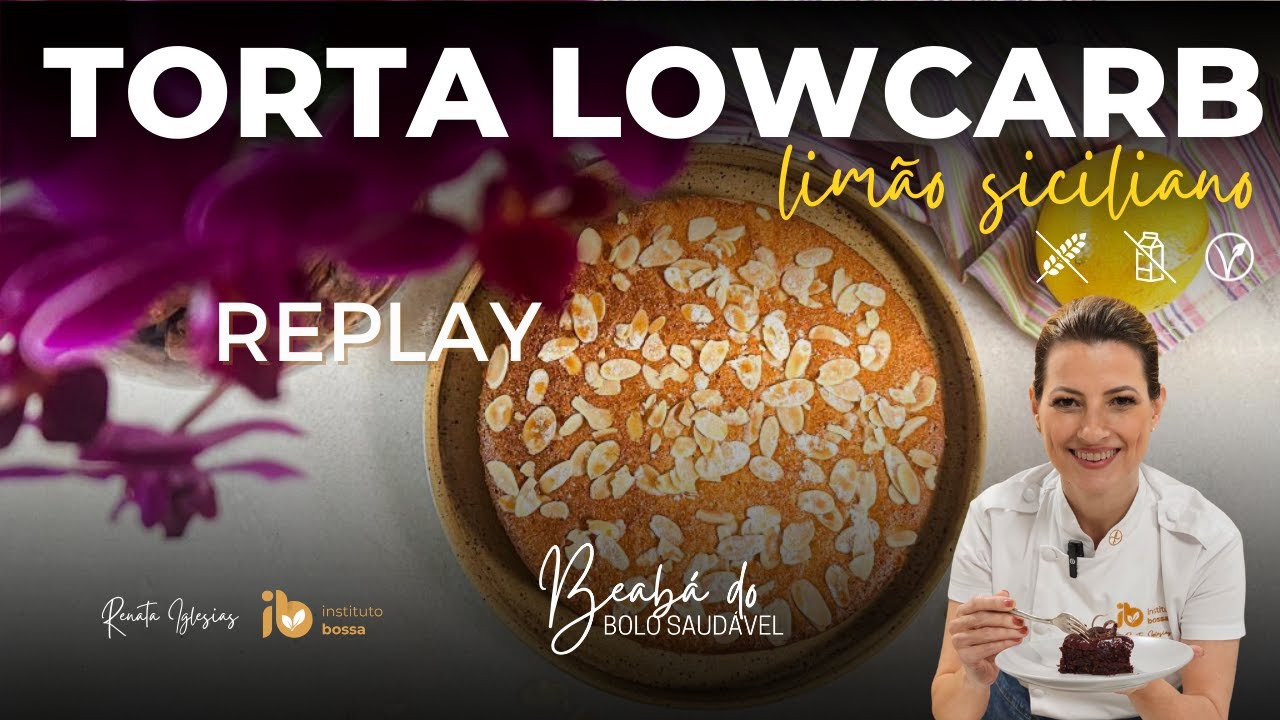 Replay: Torta saudável de limão siliciano