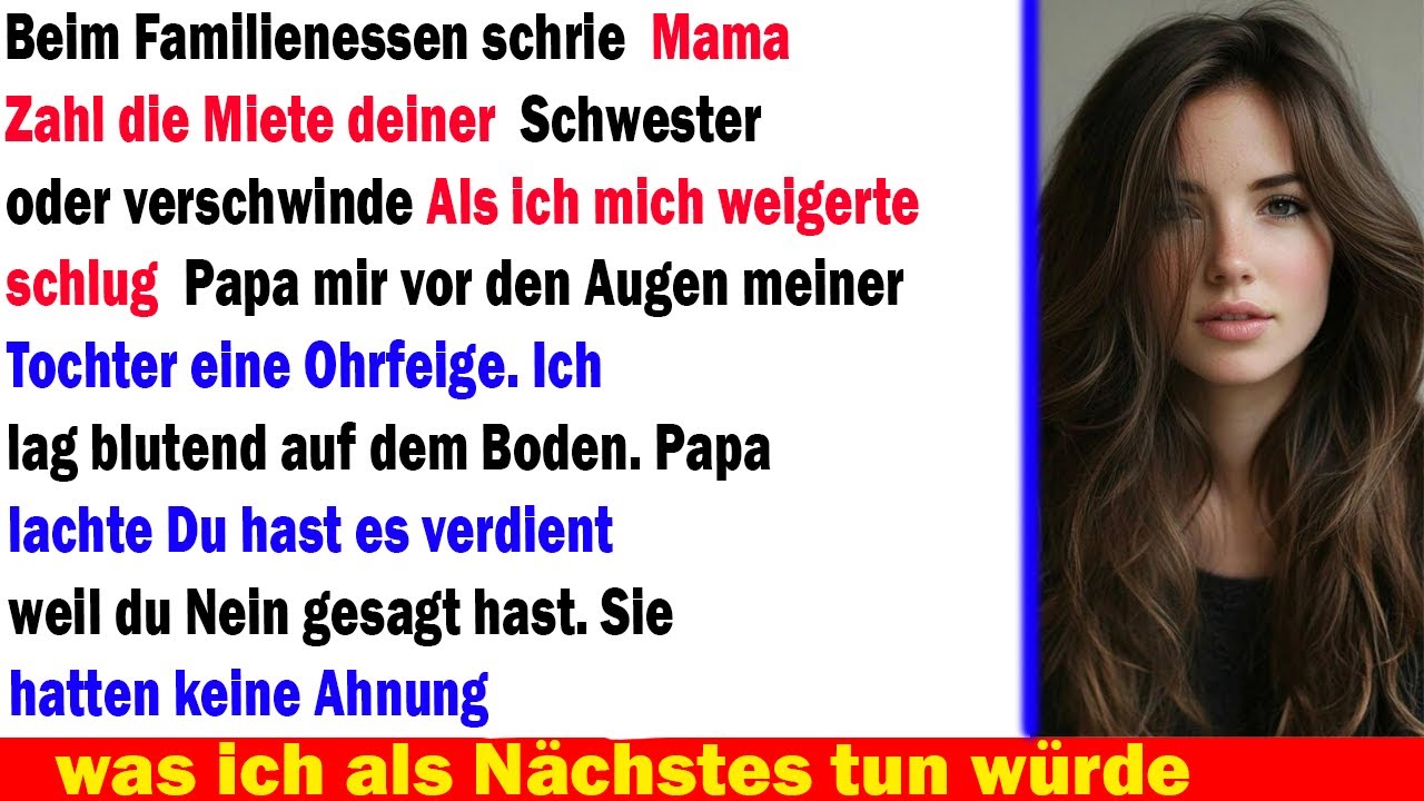 Ich zahlte nicht für meine Schwester – meine Eltern rasteten aus