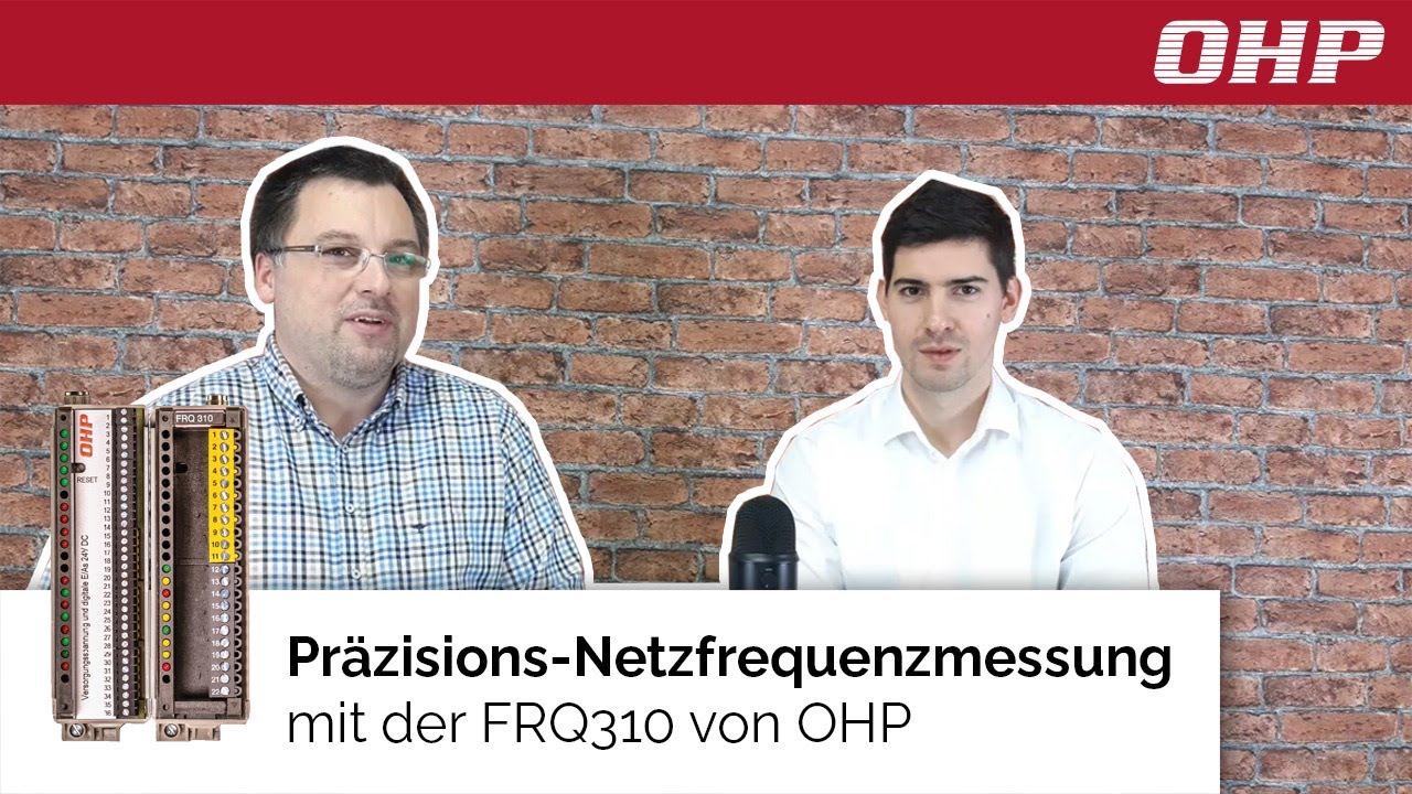 Pr&auml;zisions-Netzfrequenzmessung mit der FRQ310 von OHP