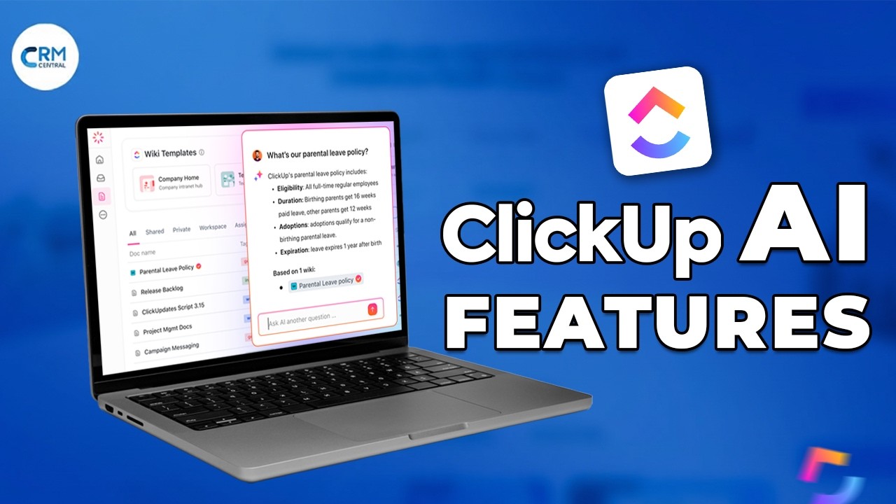 How to Use ClickUp's AI Features to Work Smarter! ClickUp CRM