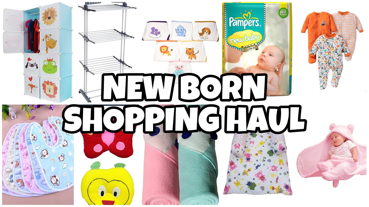 New Born Shopping Haul/Preparing for New Baby/Must haves for New Baby/First time mom/Amazon shopping