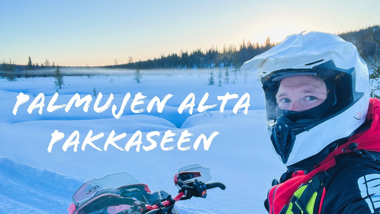 Lappiin kelkkailemaan (-35 pakkasta Tulppiossa)
