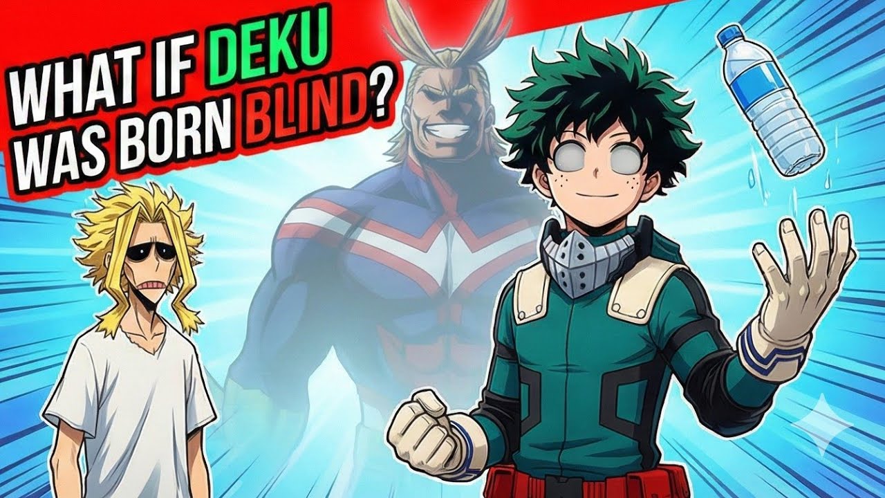 What if Deku Was Born Blind?