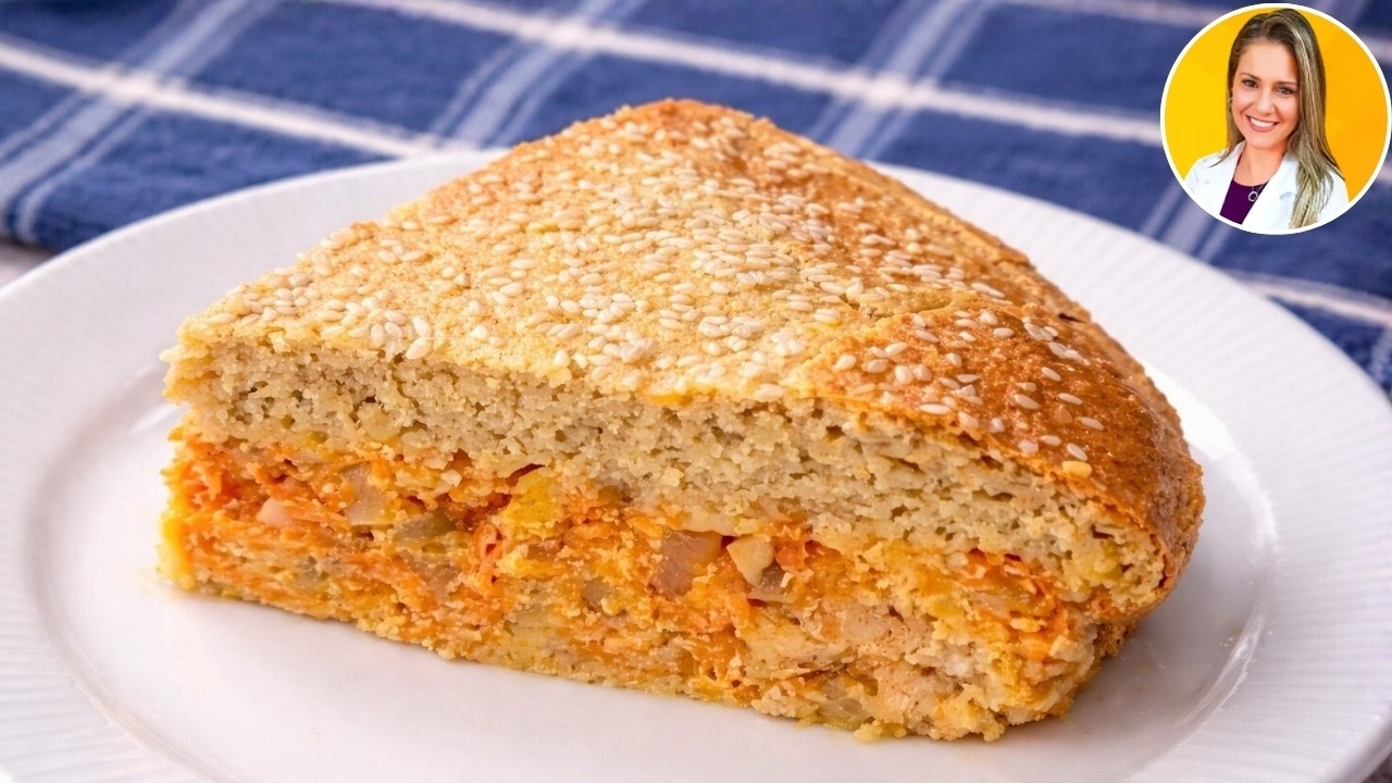 EMPADÃO FÁCIL SEM TRIGO, Derrete na Boca! JANTAR FÁCIL, LEVE, Delicioso e Saudável!