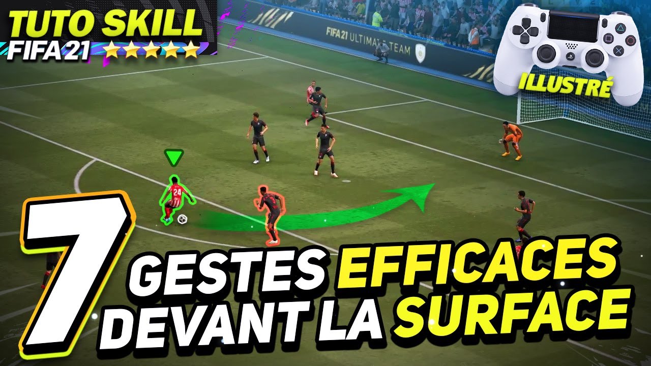 TUTO: 7 Dribbles EFFICACES Devant La SURFACE ✔ ! (FIFA 21)