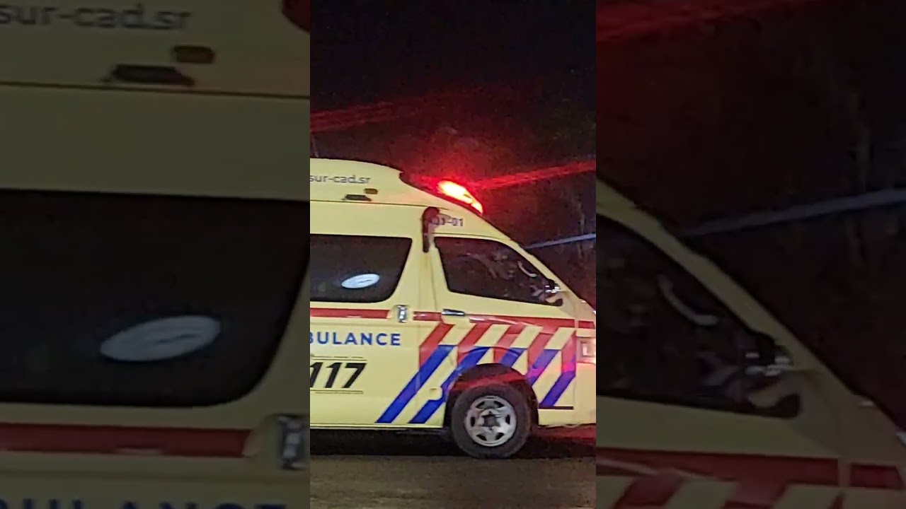 Weer een aanrijding Wat gebeurt er in Suriname?