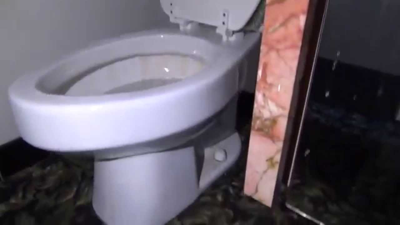 Bathroom Tour: Kilgore Toilet on 16th floor of the Lamar Building Augusta Georgia