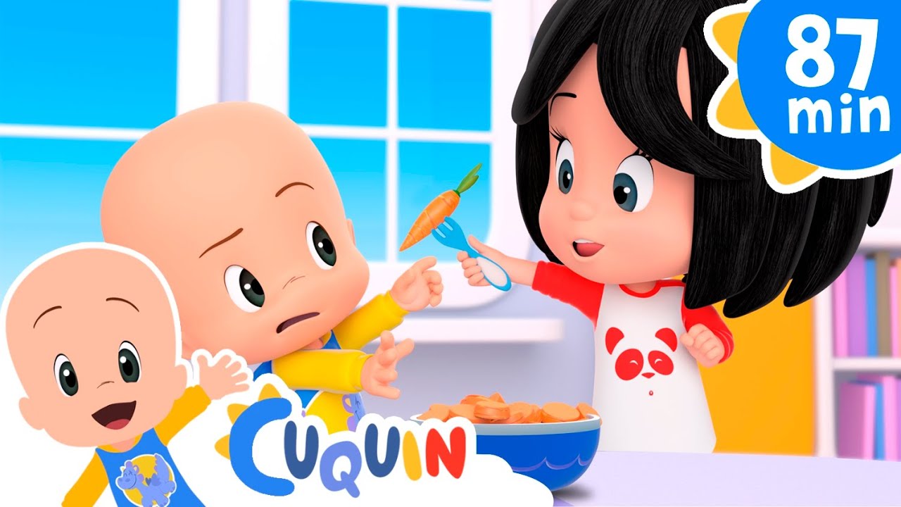 Vegetables Song and more Nursery Rhymes by Cleo and Cuquin 🥕 Children Songs