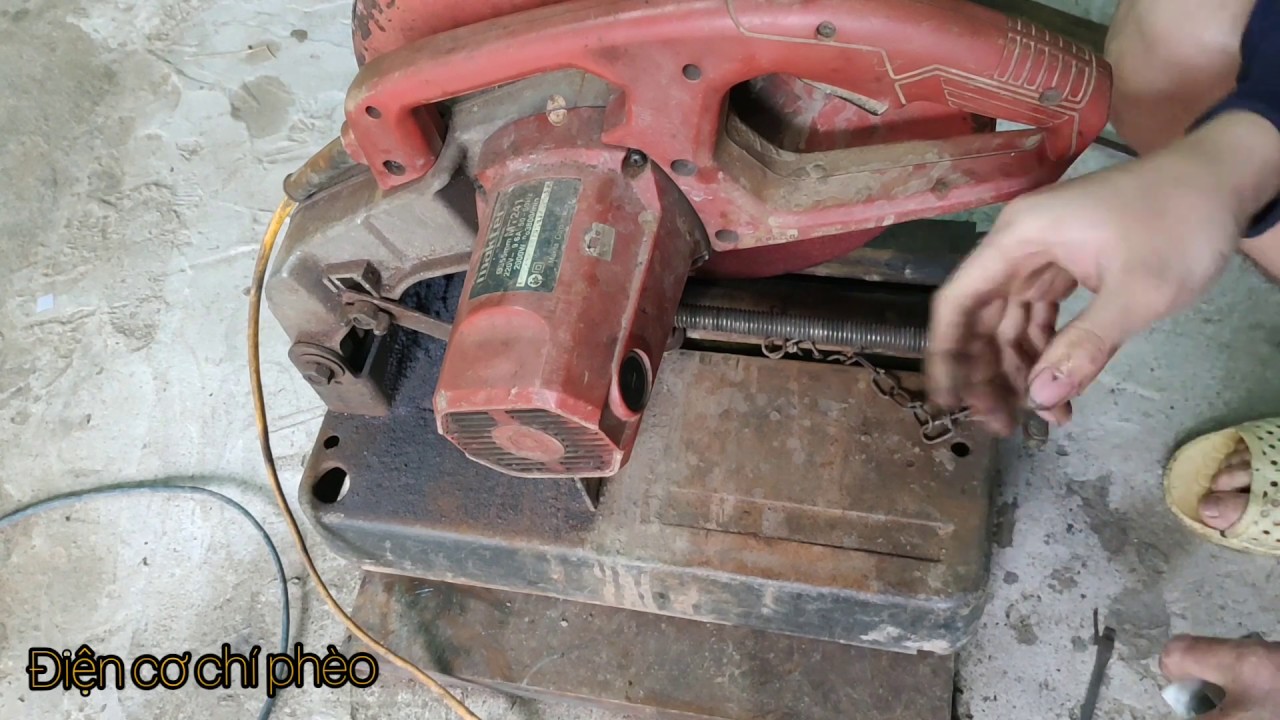 Máy cắt sắt tại sao tốn than như nghiện ( MT 241 )