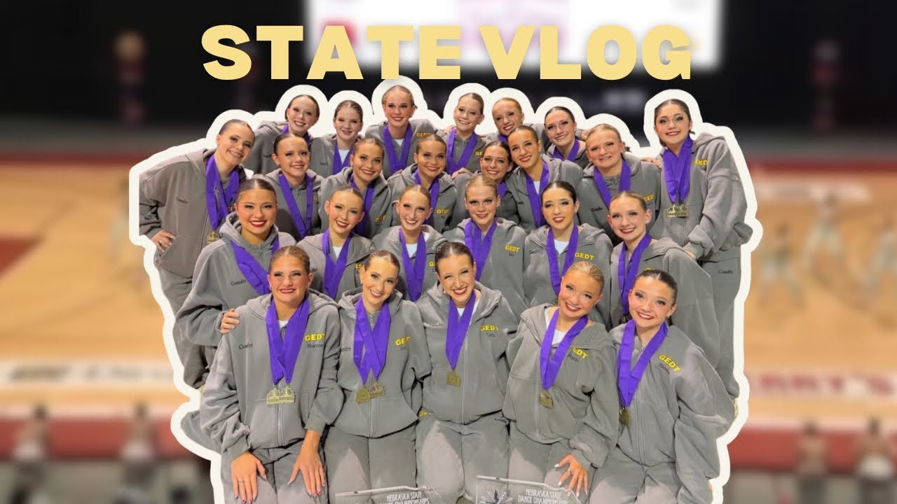 STATE DANCE VLOG 2026🏆🥳🪩