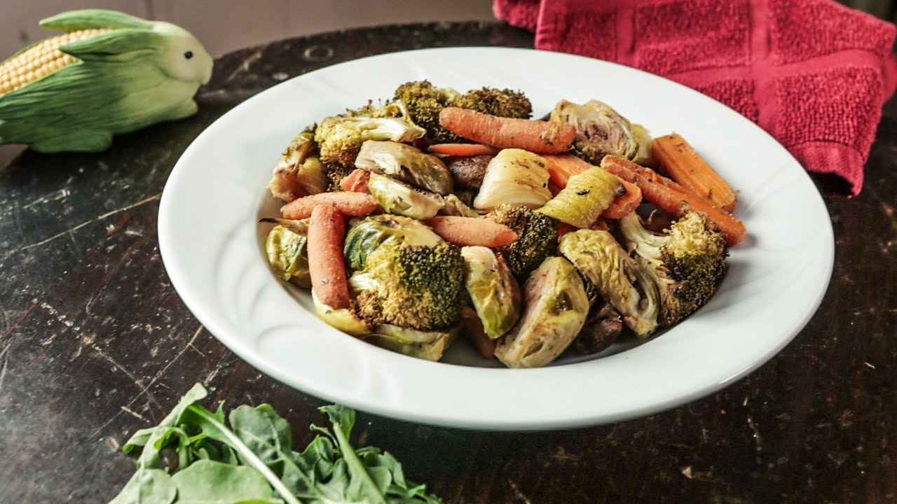 SIMPLE Roasted Veggies || COOKING WITH BERTA JAY