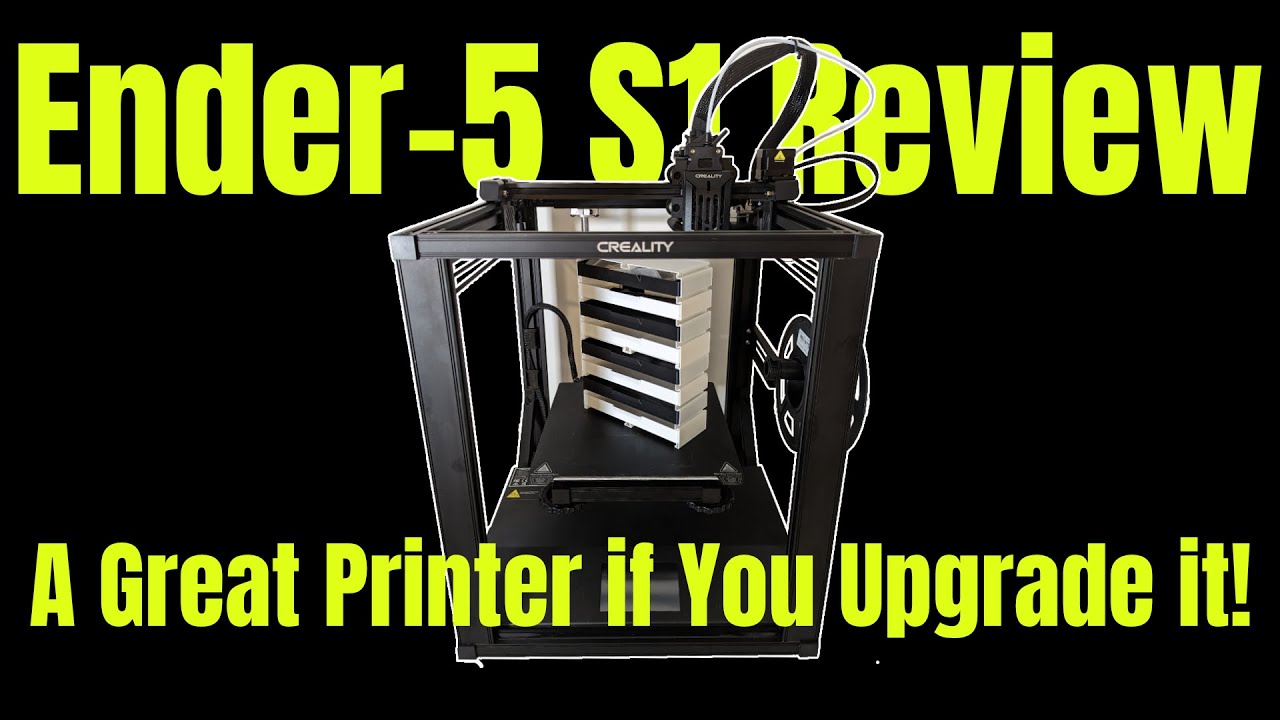 Обзор Creality Ender-5 S1 | Отличный 3D-принтер, если вы его модернизируете!