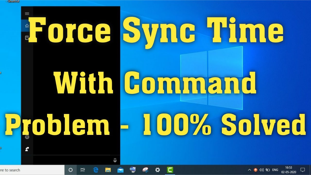 How to Force Sync Time With Command in Windows 10