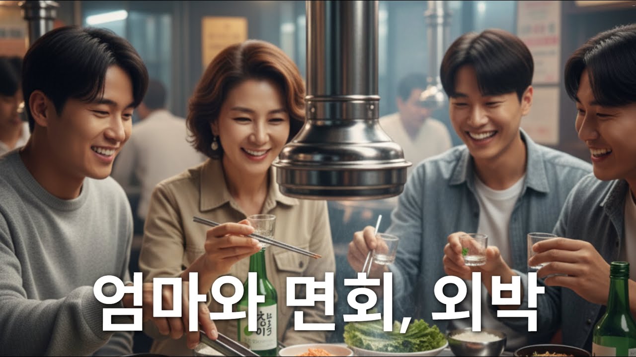 엄마와 면회, 외박
