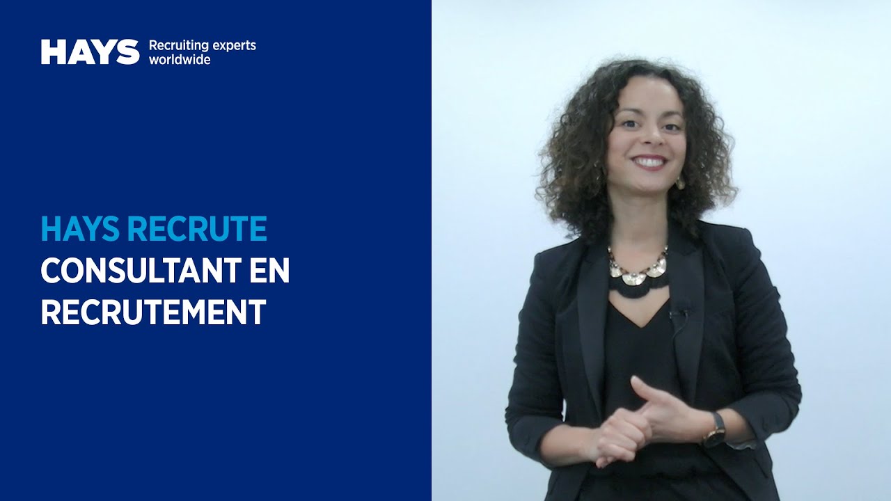 Consultant en recrutement chez Hays