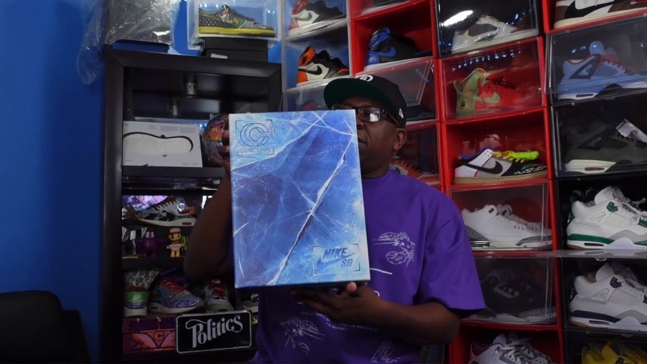 THE REACH BACK: CONCEPTS x NIKE SB DUNK LOW “PURPLE LOBSTER” SPECIAL BOX