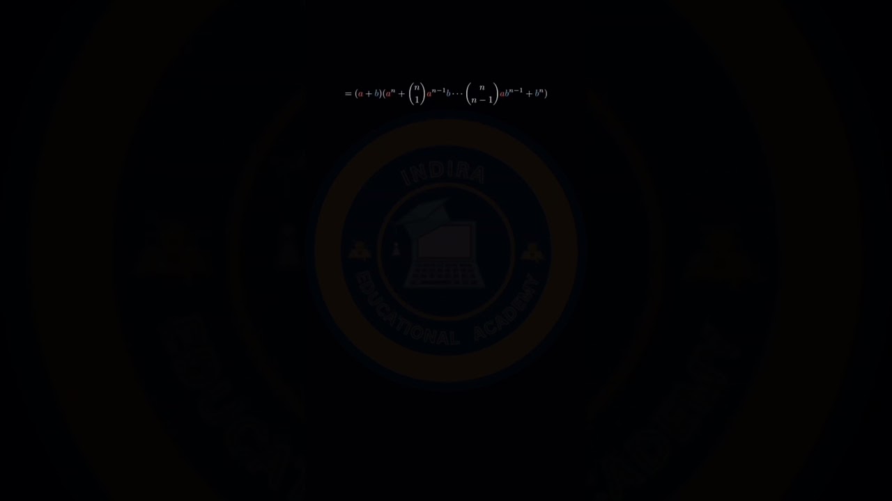 PROOF FOR THE BINOMIAL THEOREM 