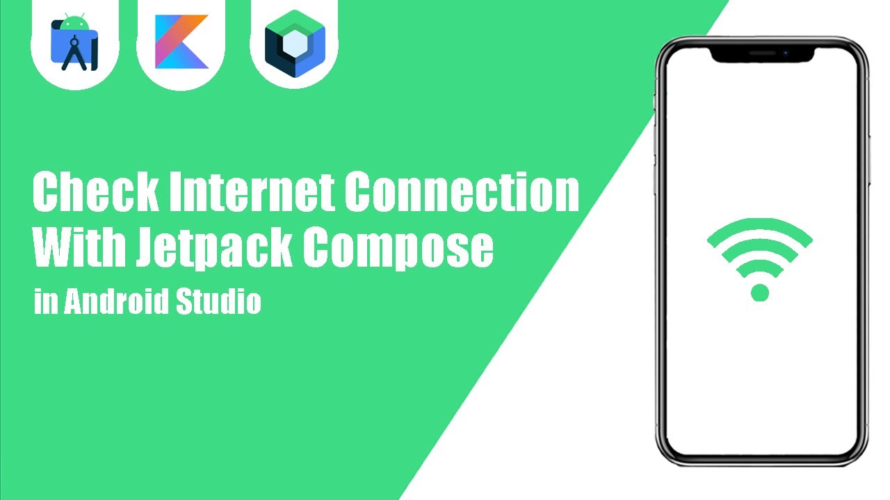 Check Internet Connection With Jetpack Compose in Android Studio | Kotlin | Jetpack Compose